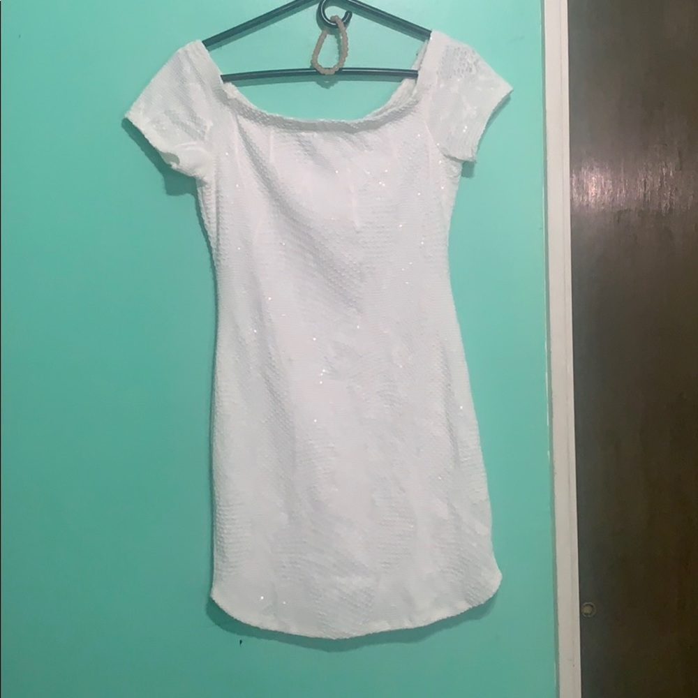 White dress🥰